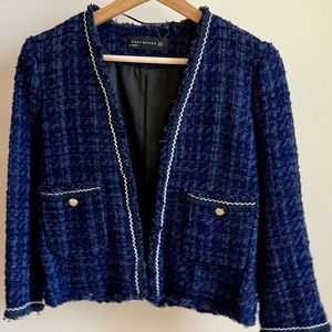 Zara tweed jacket/ blazer